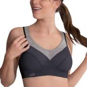 Anita BH Active Wool Sport Bra Grå/Svart B 90 Dam