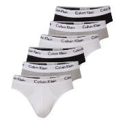 Calvin Klein Kalsonger 6P Cotton Stretch Hip Brief Flerfärgad bomull M...