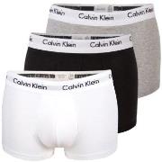 Calvin Klein Kalsonger 3P Cotton Stretch Low Rise Trunks Vit/Grå bomul...