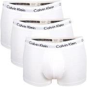Calvin Klein Kalsonger 3P Cotton Stretch Low Rise Trunks Vit bomull La...