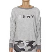 DKNY Urban Armor LS Top Grå Medium Dam