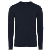 Dovre Organic Wool Long Sleeve Shirt Marin merinoull X-Large Herr