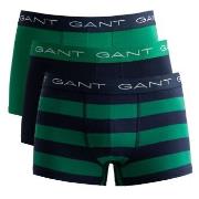 Gant Kalsonger 3P Cotton Stretch Print Trunks Grön bomull Medium Herr
