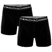 Muchachomalo Kalsonger 2P Cotton Stretch Basic Boxers Svart bomull X-L...