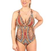 Missya Lucca Swimsuit Orange mönstrad 38 Dam