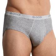 Sloggi Kalsonger For Men Basic Midi Grå bomull X-Large Herr