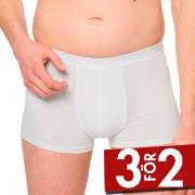 Sloggi Kalsonger 2P Men 24 7 Short Vit bomull X-Large Herr