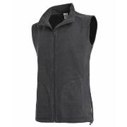 Stedman Active Fleece Vest For Men Grå polyester Medium Herr