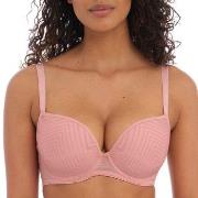 Freya BH Tailored Uw Moulded Plunge T-Shirt Bra Rosa C 80 Dam