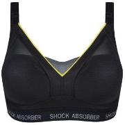 Shock Absorber BH Active Shaped Support Bra Svart/Gul C 80 Dam