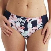 Damella Scarlett Pink Lillies Tai Bikini Brief Blå/Rosa 42 Dam