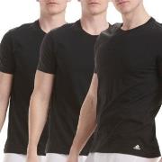 adidas 3P Active Core Cotton Crew Neck T-Shirt Svart bomull Small Herr