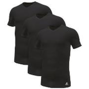 adidas 3P Active Flex Cotton V-Neck T-Shirt Svart bomull Medium Herr