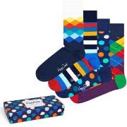 Happy socks Strumpor 4P Mix Socks Gift Box Flerfärgad bomull Strl 41/4...