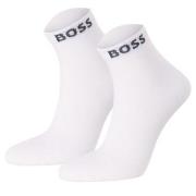 BOSS Strumpor 2P Cotton Mix Ankle Sock Vit Strl 43/46 Herr