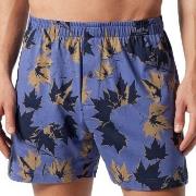 Schiesser Kalsonger 2P Fun Prints Boxer Shorts Ljusblå m Möns bomull L...