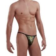 Doreanse Kalsonger Men G-string Grön polyester X-Large Herr