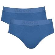 Sloggi Kalsonger 2P Men FREE Evolve Brief Blå ekologisk bomull Large H...