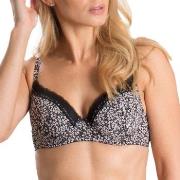 Trofe Laila Fashion Underwire Bra BH Svart mönstrad C 85 Dam