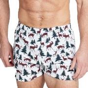 Jockey Kalsonger Woven Boxer Vit bomull Medium Herr