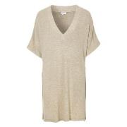 Damella Knitted Lounge Tunic Beige Medium Dam