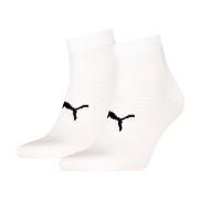 Puma Strumpor 2P Sport Light Quarter Socks Vit Strl 43/46