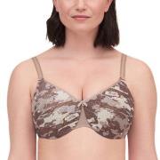 Chantelle BH C Magnifique Underwired Bra Brun mönstrad D 85 Dam