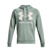 Under Armour Rival Fleece Big Logo Hoodie Ljusgrön Large Herr