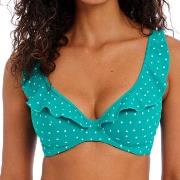 Freya Jewel Cove High Apex Bikini Top With J-Hook Turkos J 70 Dam