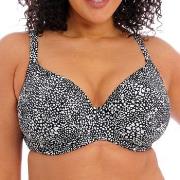 Elomi Pebble Cove Underwire Plunge Bikini Top Svart G 80 Dam