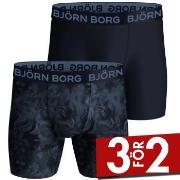 Björn Borg Kalsonger 2P Performance Boxer 1572 Flerfärgad polyester Sm...