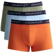 Gant Kalsonger 3P Cotton Trunks Orange bomull Large Herr