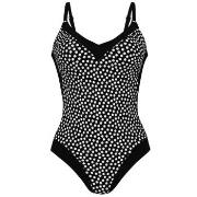 Rosa Faia Summer Dot Swimsuit Svart/Vit C 48 Dam