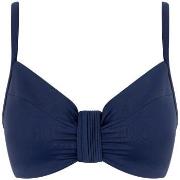 Femilet Arizona Underwire Bikini Bra Mörkblå polyester D 75 Dam