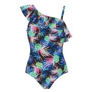 Damella Teresa Floral Swimsuit Flerfärgad 46 Dam