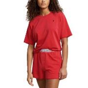Polo Ralph Lauren Short Sleeve Shirt And Short Set Röd Large Dam