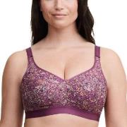 Chantelle BH C Magnifique Wirefree Support Bra Printed lila F 70 Dam