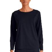 Calida DSW Balancing Long Sleeve Shirt Mörkblå modal Large Dam