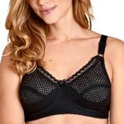 Miss Mary Cotton Dots Soft Bra BH Svart D 110 Dam