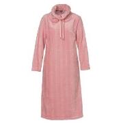 Trofe Braid Dress Fleece Rosa polyester XX-Large Dam