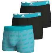 adidas Kalsonger 3P Active Flex Cotton Trunk Turkos Mönster bomull Med...