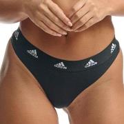 adidas Trosor 3P Sport Cotton Logo Thong Flerfärgad bomull Medium Dam