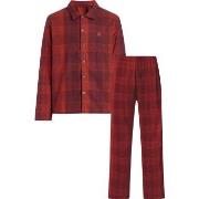 Calvin Klein Pure Flannel Pyjamas Röd bomull Small Herr