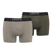 Levis Kalsonger 2P Men Optical Illussion Boxer Brief Khaki bomull Larg...