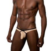 Doreanse Kalsonger Men Sexy Thong Beige polyamid Large Herr