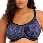 Elomi BH Energise Underwire Sport Support Bra Lila Mönster H 90 Dam