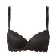 Trofe Julia Lace Padded Bra BH Svart polyamid B 75 Dam