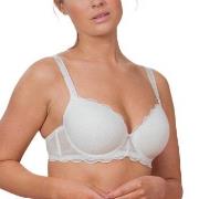 Trofe Julia Lace Padded Bra BH Vit polyamid B 90 Dam