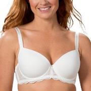 Trofe Julia Padded Bra BH Vit polyamid B 85 Dam