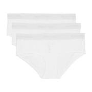 Marc O Polo Panty Trosor 3P Vit bomull Medium Dam